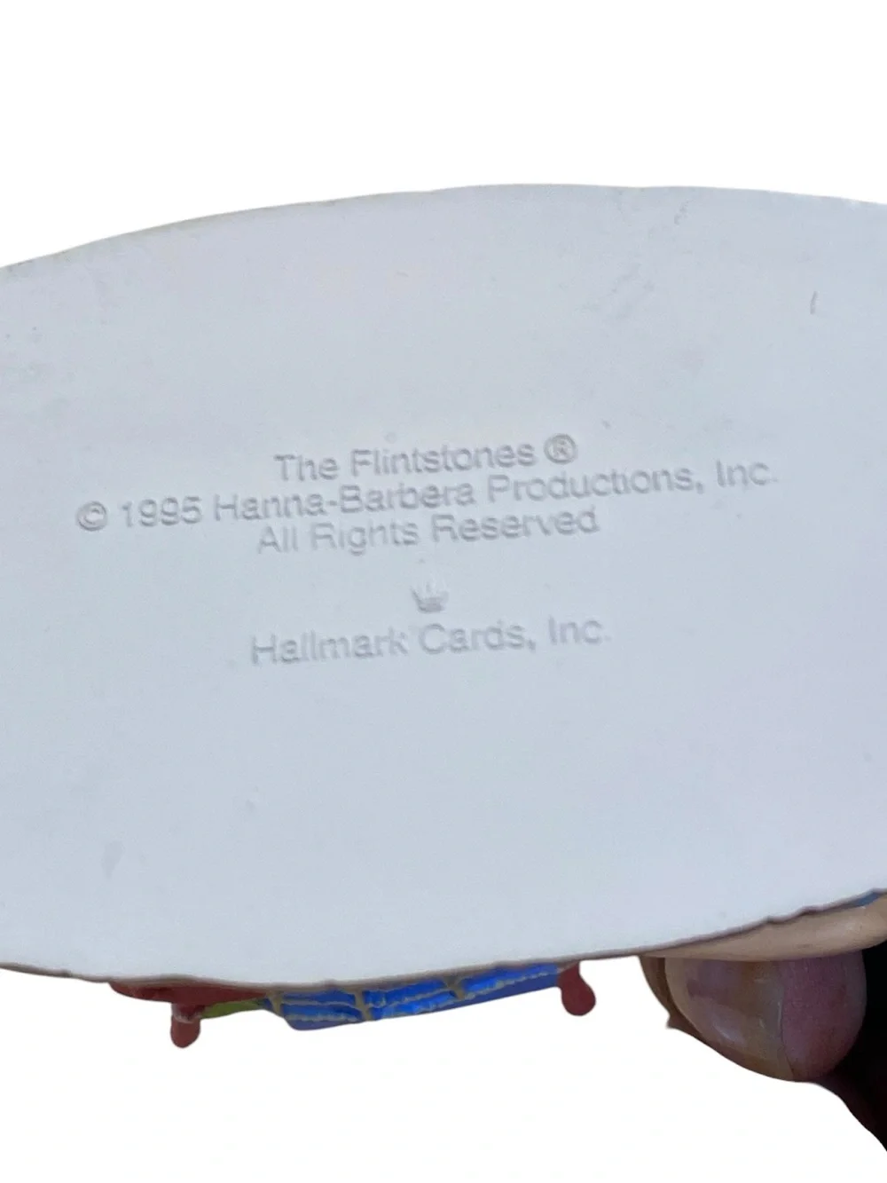 Hallmark 1995 Flinstones Betty and Wilma Ornament