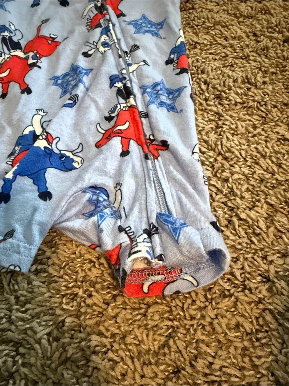 Professional Bull Rider (PBR) Zippered Shortie