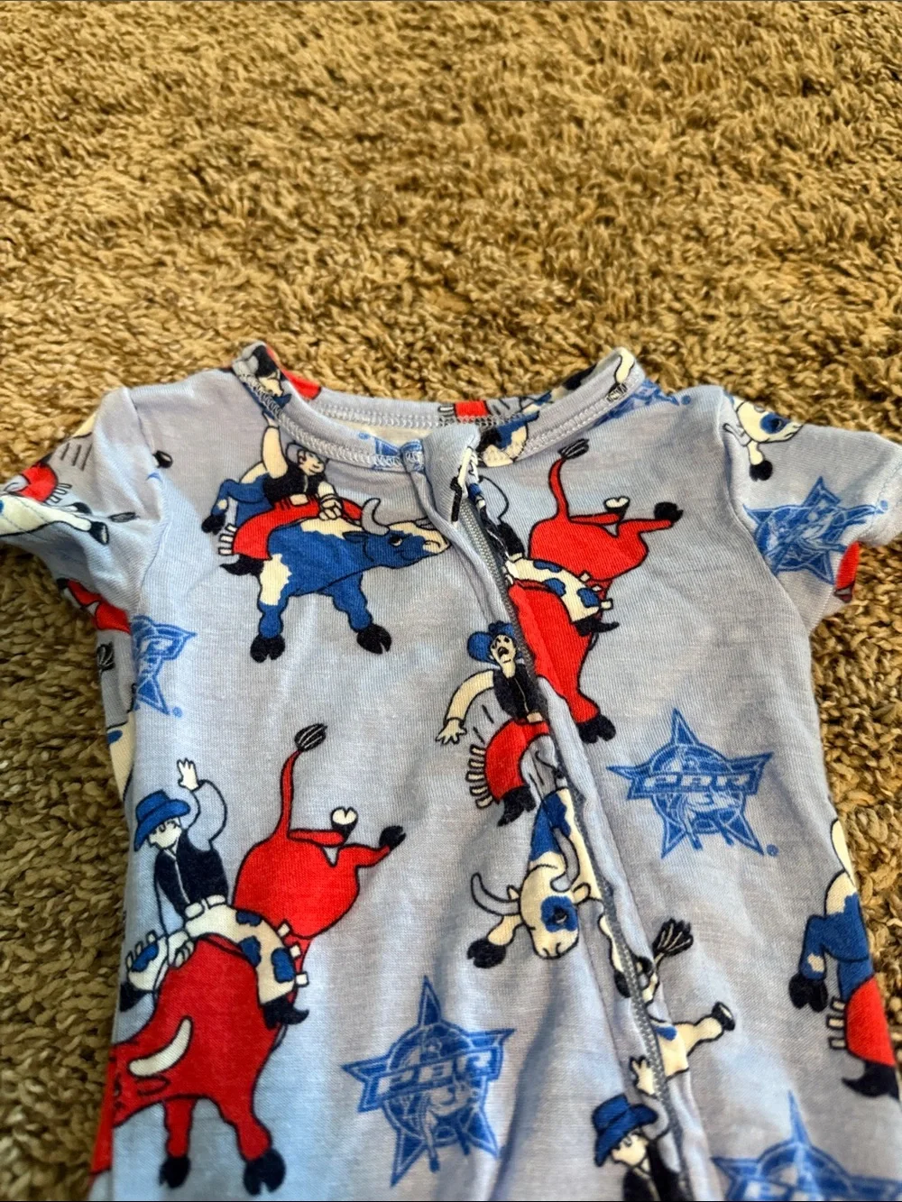 Professional Bull Rider (PBR) Zippered Shortie