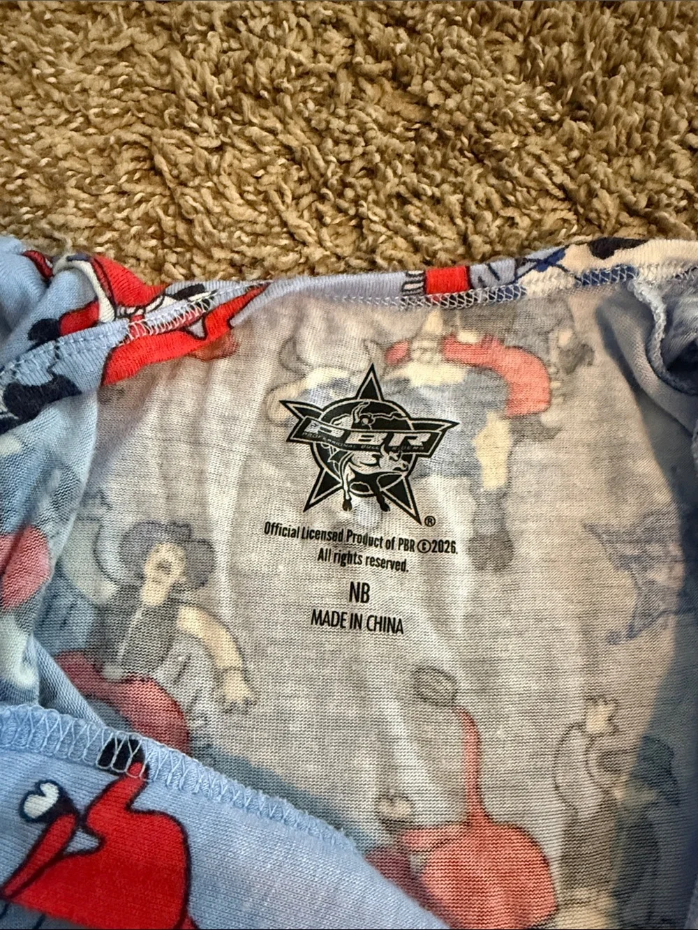 Professional Bull Rider (PBR) Zippered Shortie