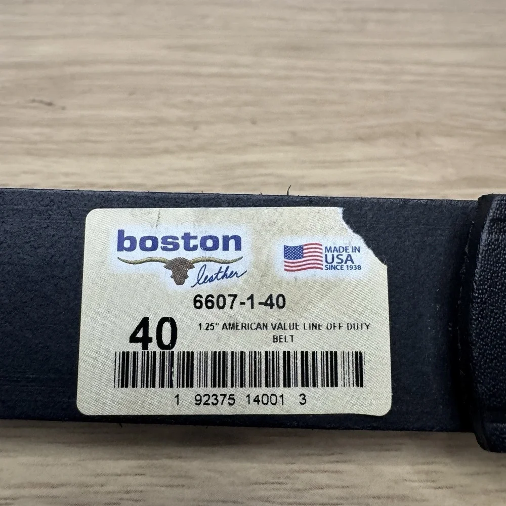 NEW‎ Boston Leather Belt Model 6607 1.5