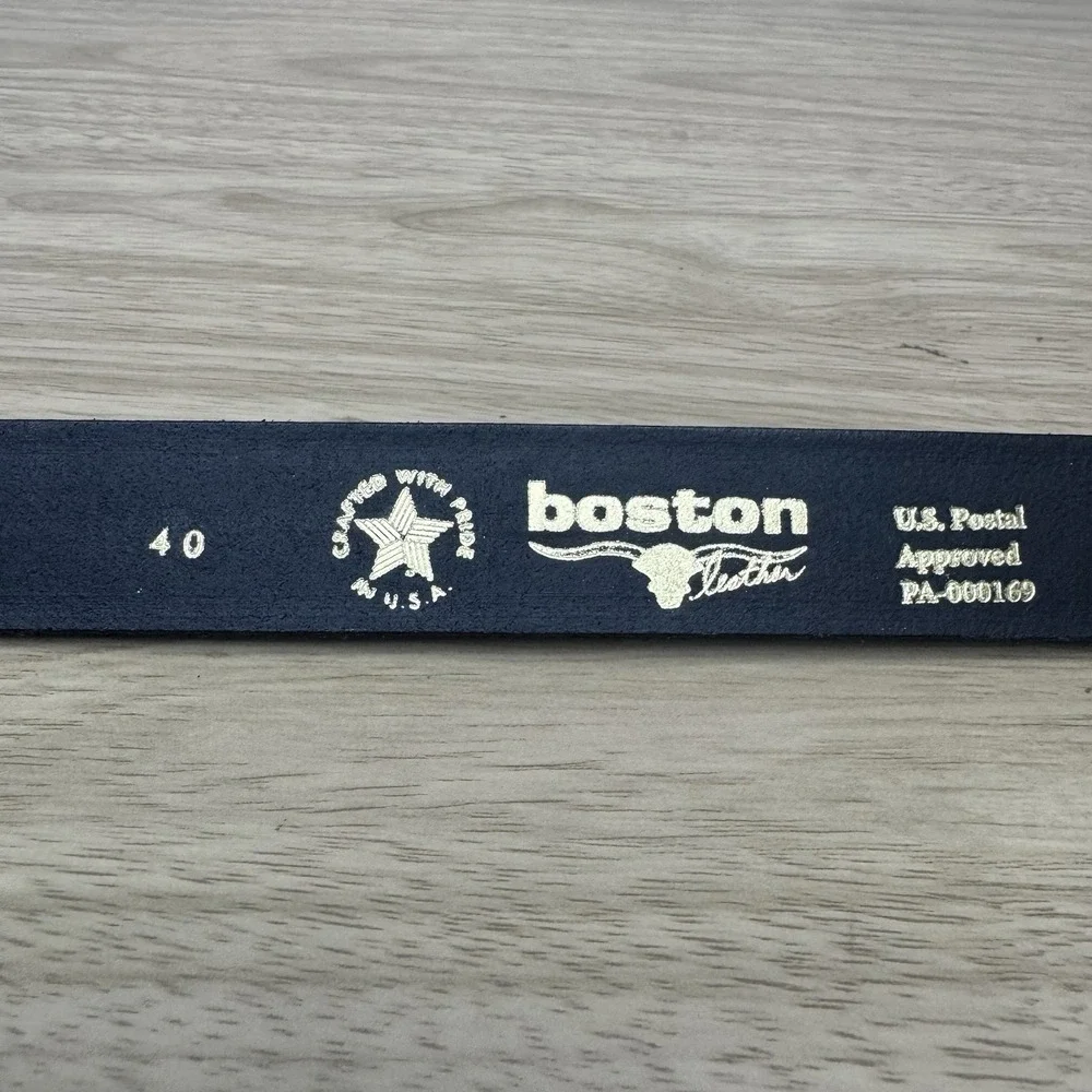 NEW‎ Boston Leather Belt Model 6607 1.5