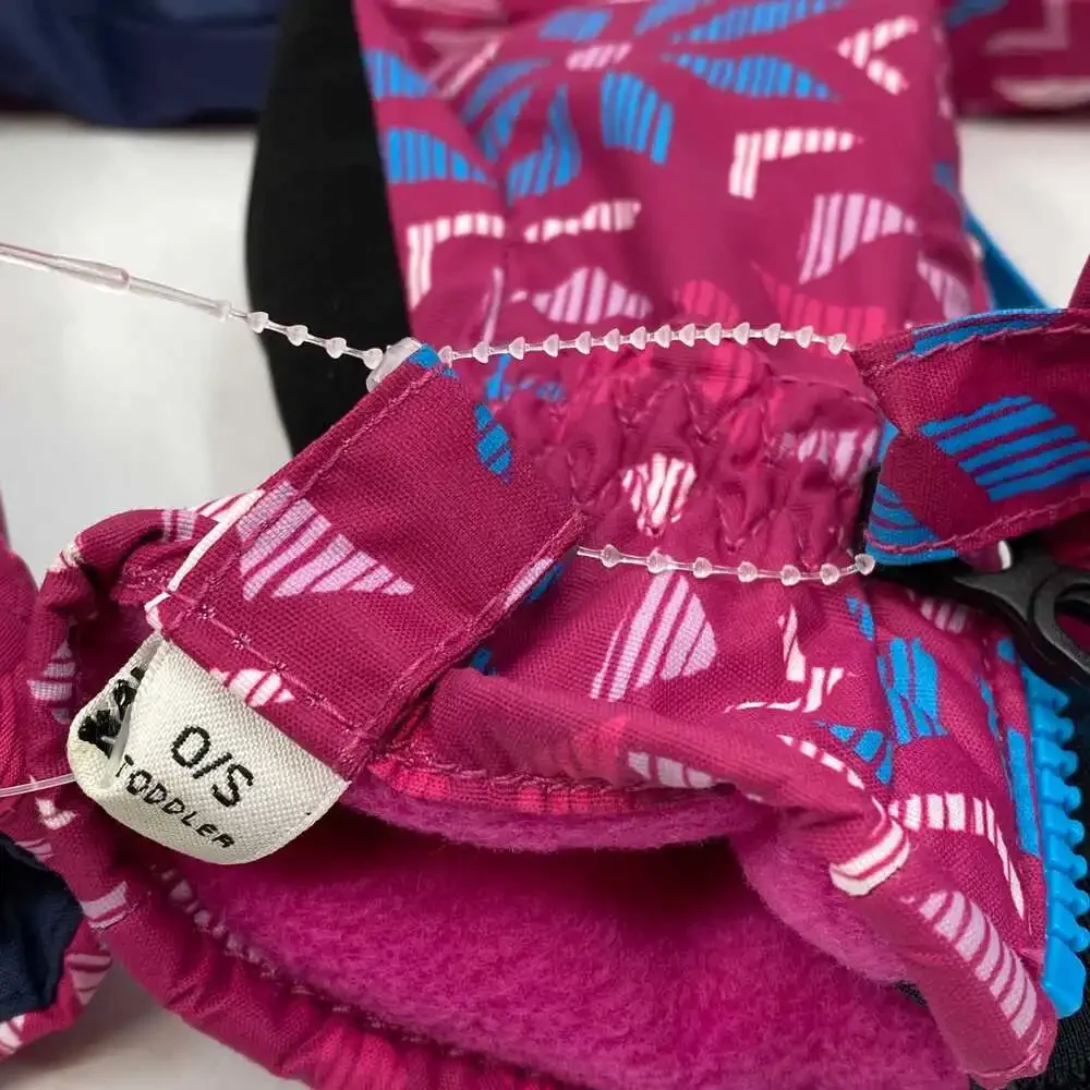 Columbia Puffers Pink/Blue Kids Jacket | 3T Synthetic Winter Coat