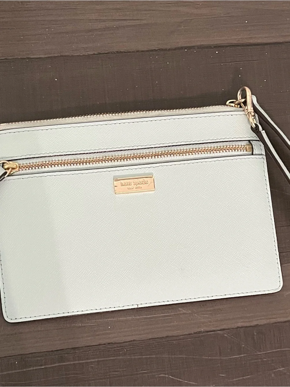 kate spade mint green Wristlet Wallet