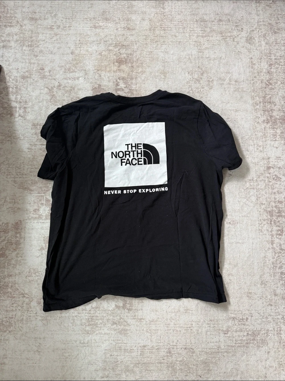 The North Face Black Short-Sleeve Logo Tee