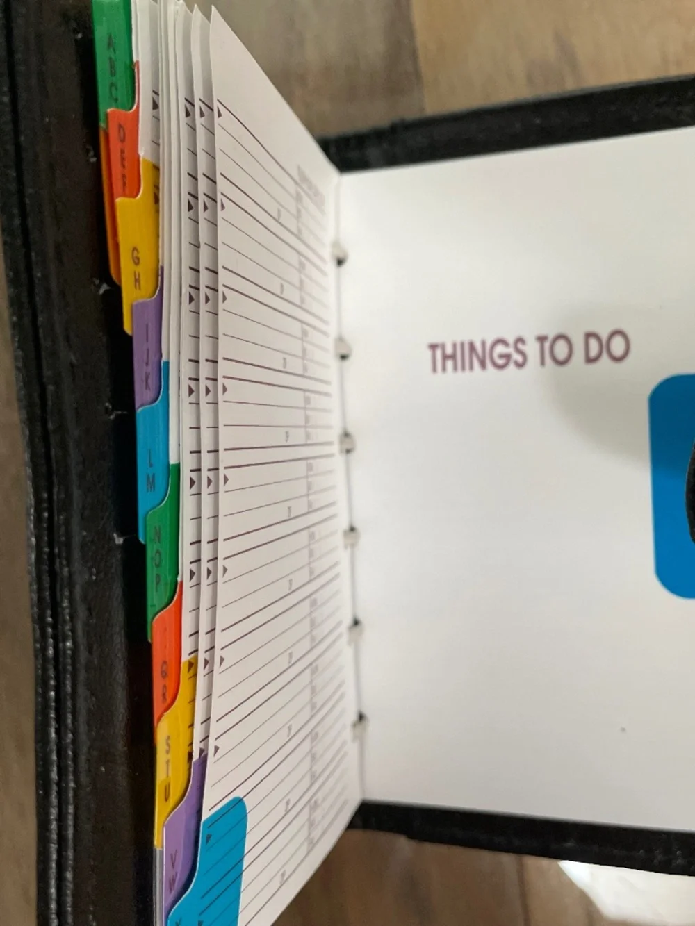 New Faux Leather Pocket Planner