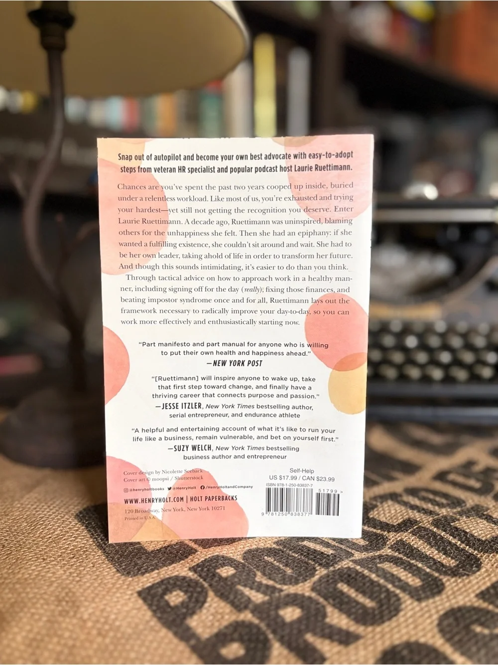 Ruettimann - “Betting On You” Book
