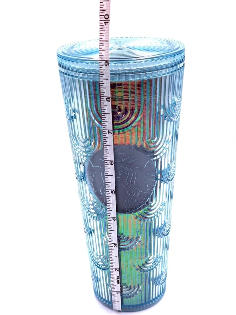 Starbucks Tumbler Spring 2022 Iridescent Mermaid Scales Venti 24 oz Cold Cup