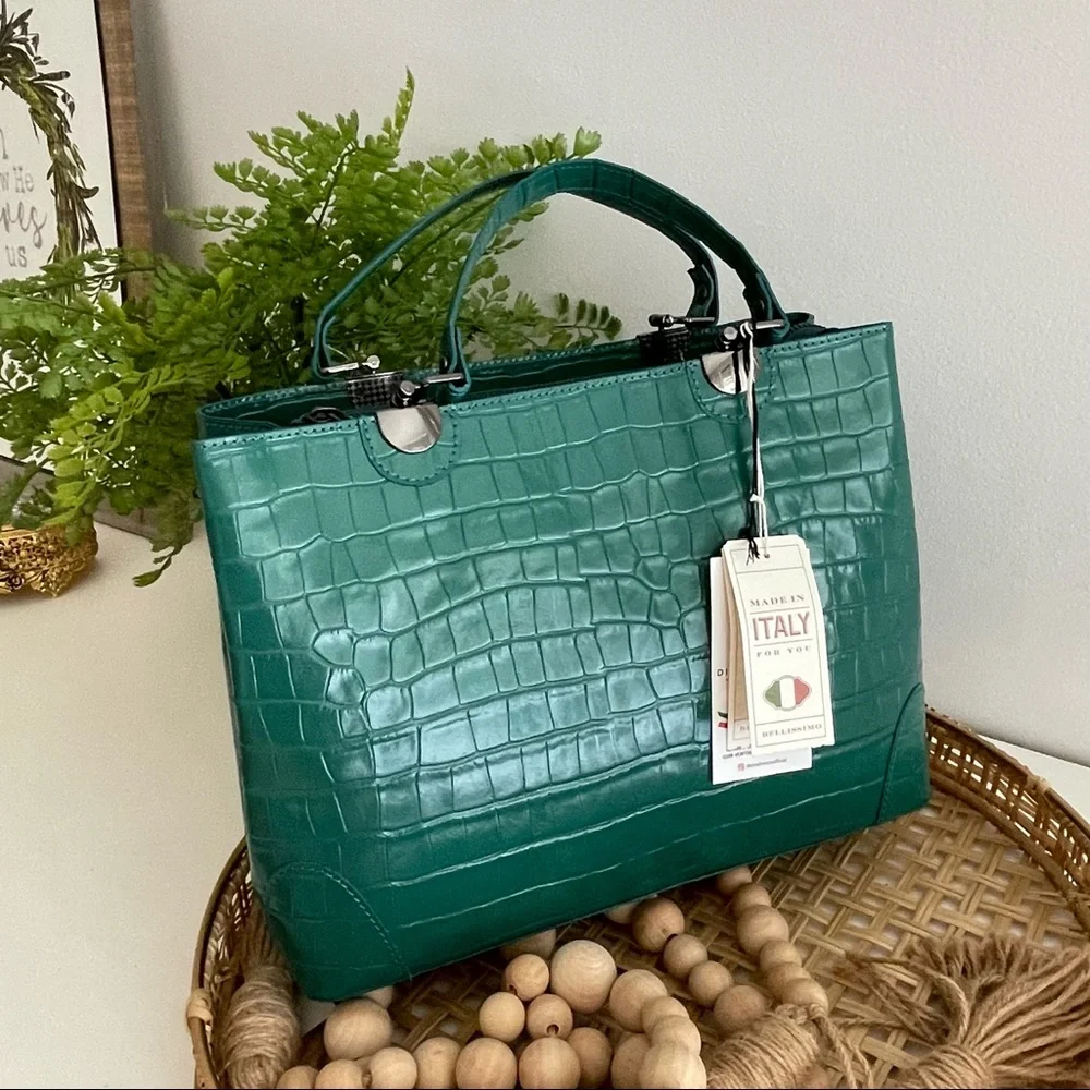 DIVINA FIRENZE  NADE IN ITALY for YOU Leather Handbag