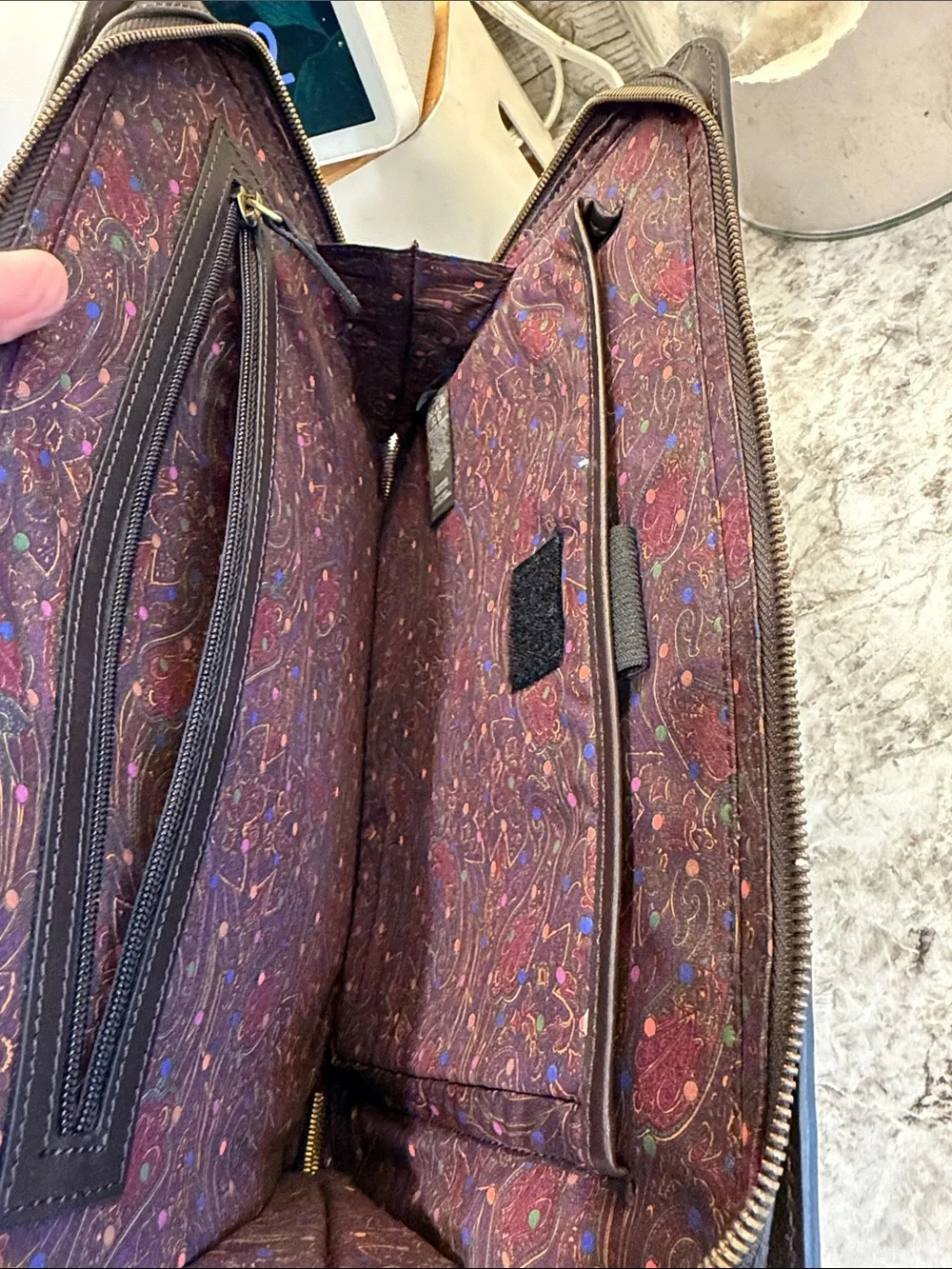 Ted Baker slim zip
