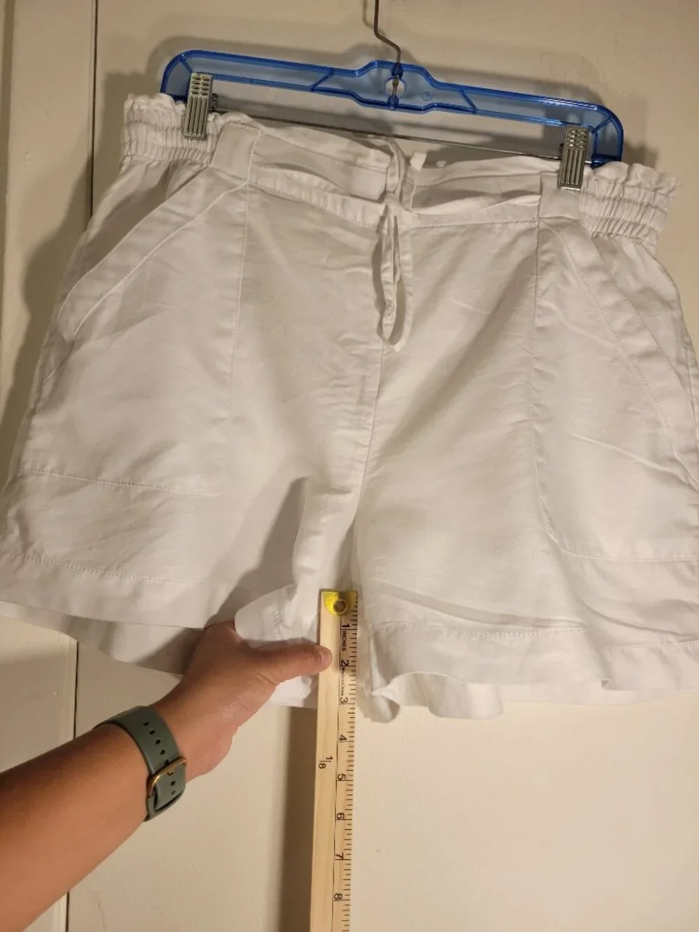 Loft White Shorts