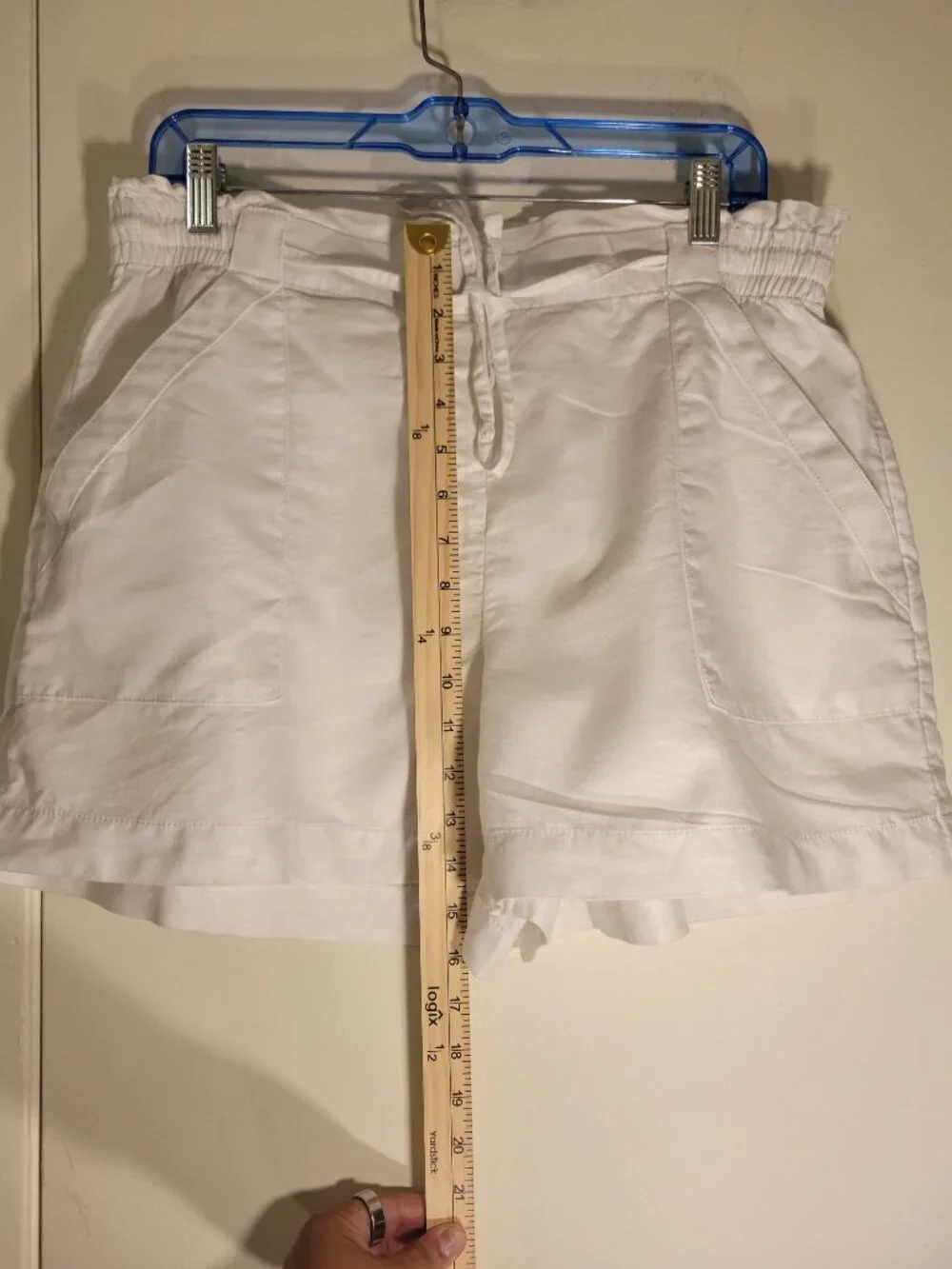 Loft White Shorts