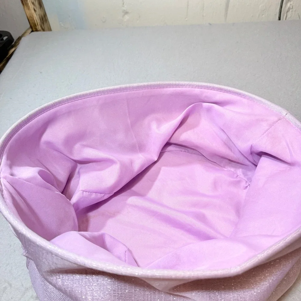 Unicorn‎ Nursery Storage Basket – Lavender Purple Toy Bin Kids Room Décor