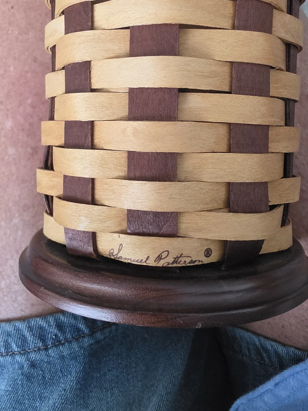Limited Edition 2007 Festival Basket - Two-Tone Brown