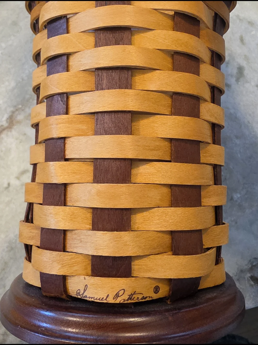 Limited Edition 2007 Festival Basket - Two-Tone Brown
