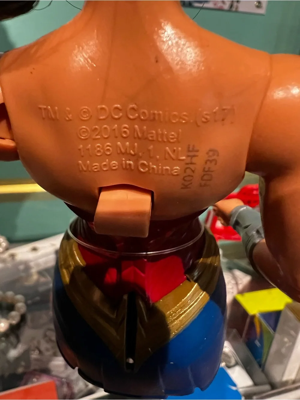 Mattel red accents