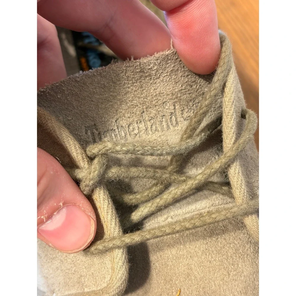 Timberland Earthkeepers Hookset Oxford Tan Suede Lace Up Shoes Mens 9M 5922R