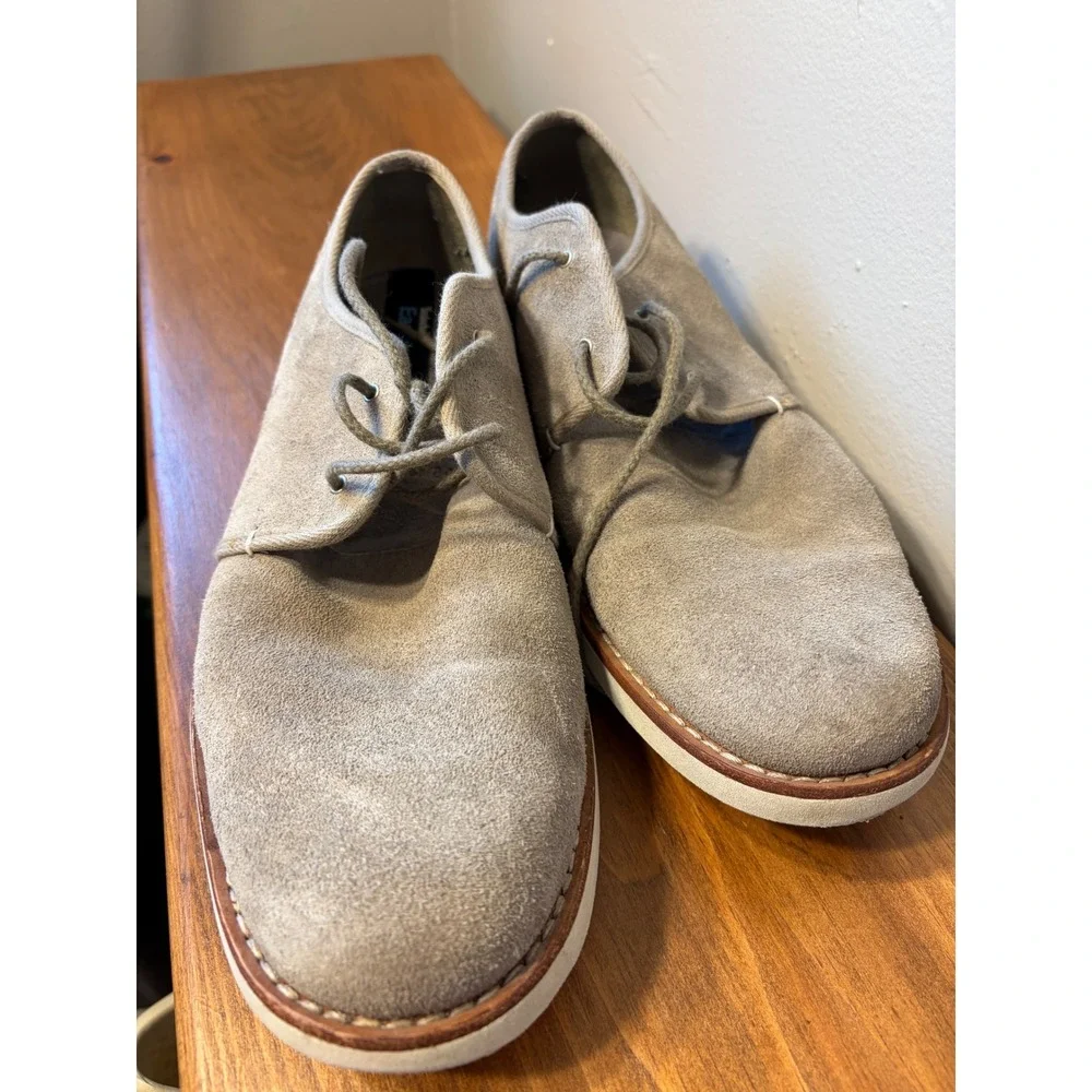 Timberland Earthkeepers Hookset Oxford Tan Suede Lace Up Shoes Mens 9M 5922R