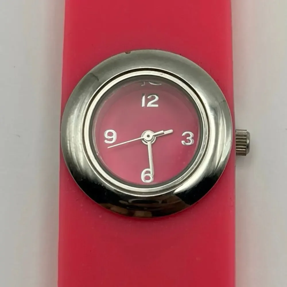 Silver & Pink Xhilaration Watch