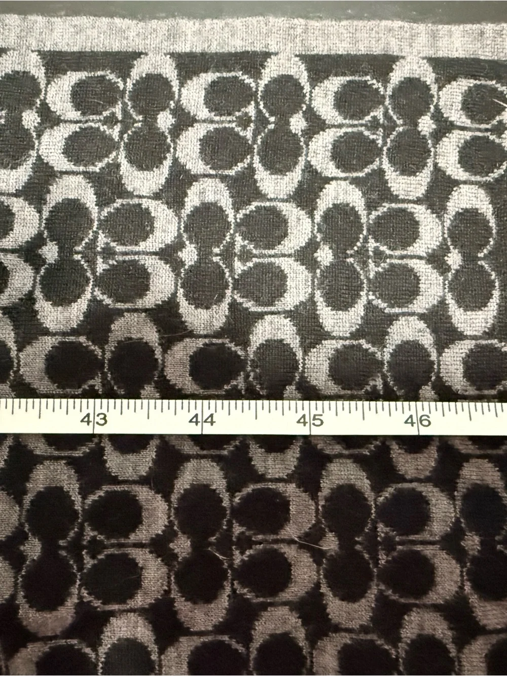 Coach soft jacquard