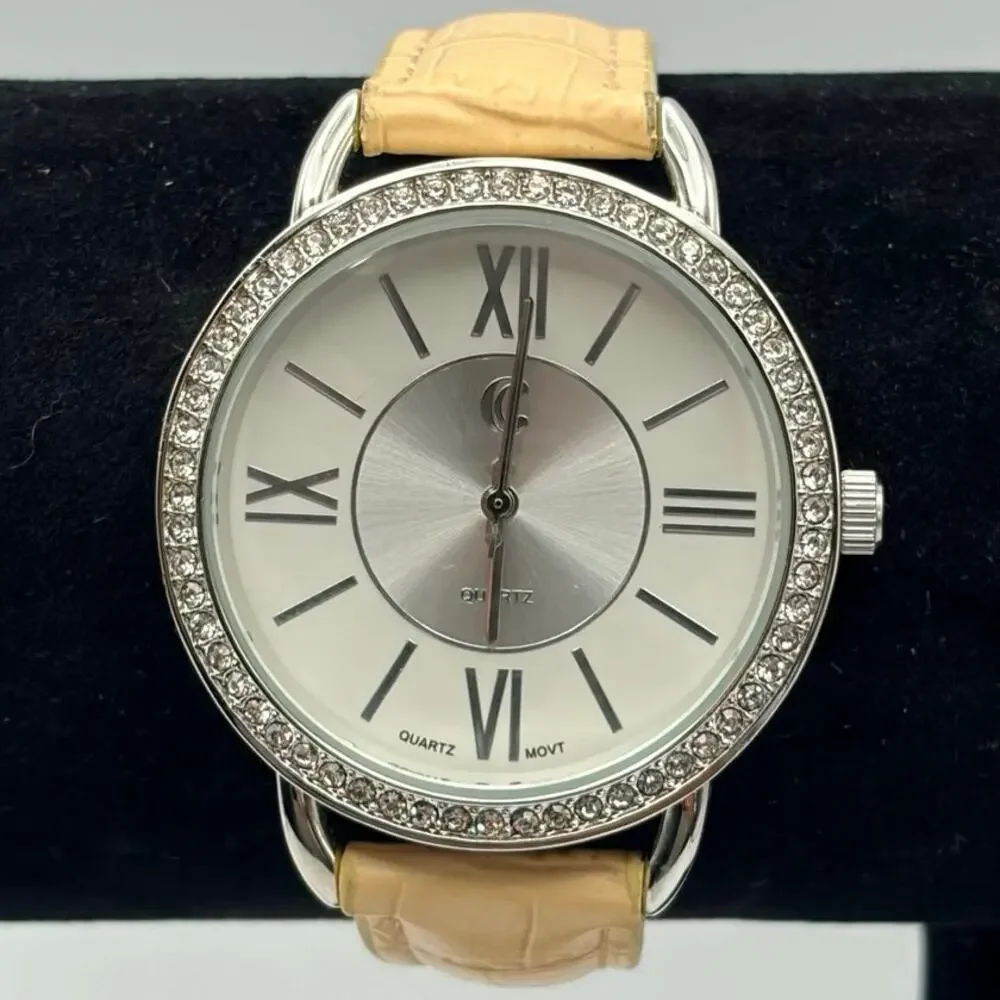 Silver & Cream Charming Charlie Watch