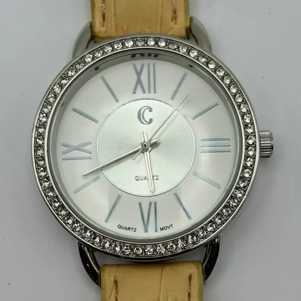 Silver & Cream Charming Charlie Watch