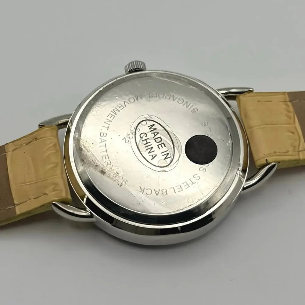 Silver & Cream Charming Charlie Watch
