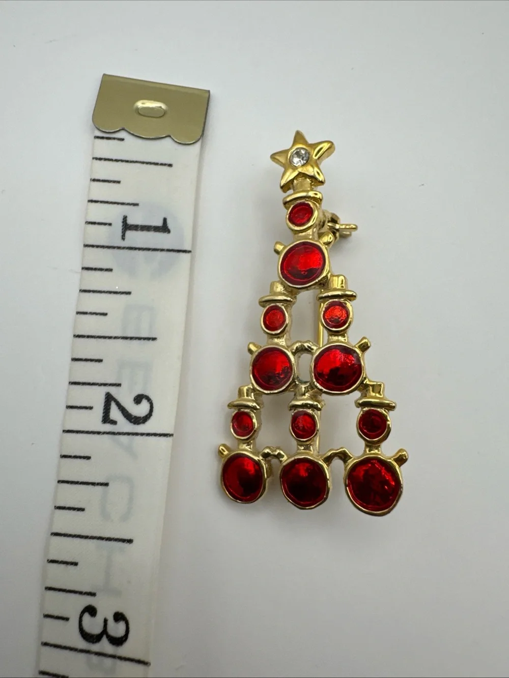 Title  Vintage Christmas Brooch Pin Lot Snowman Santa Tree Crochet Angel Holiday