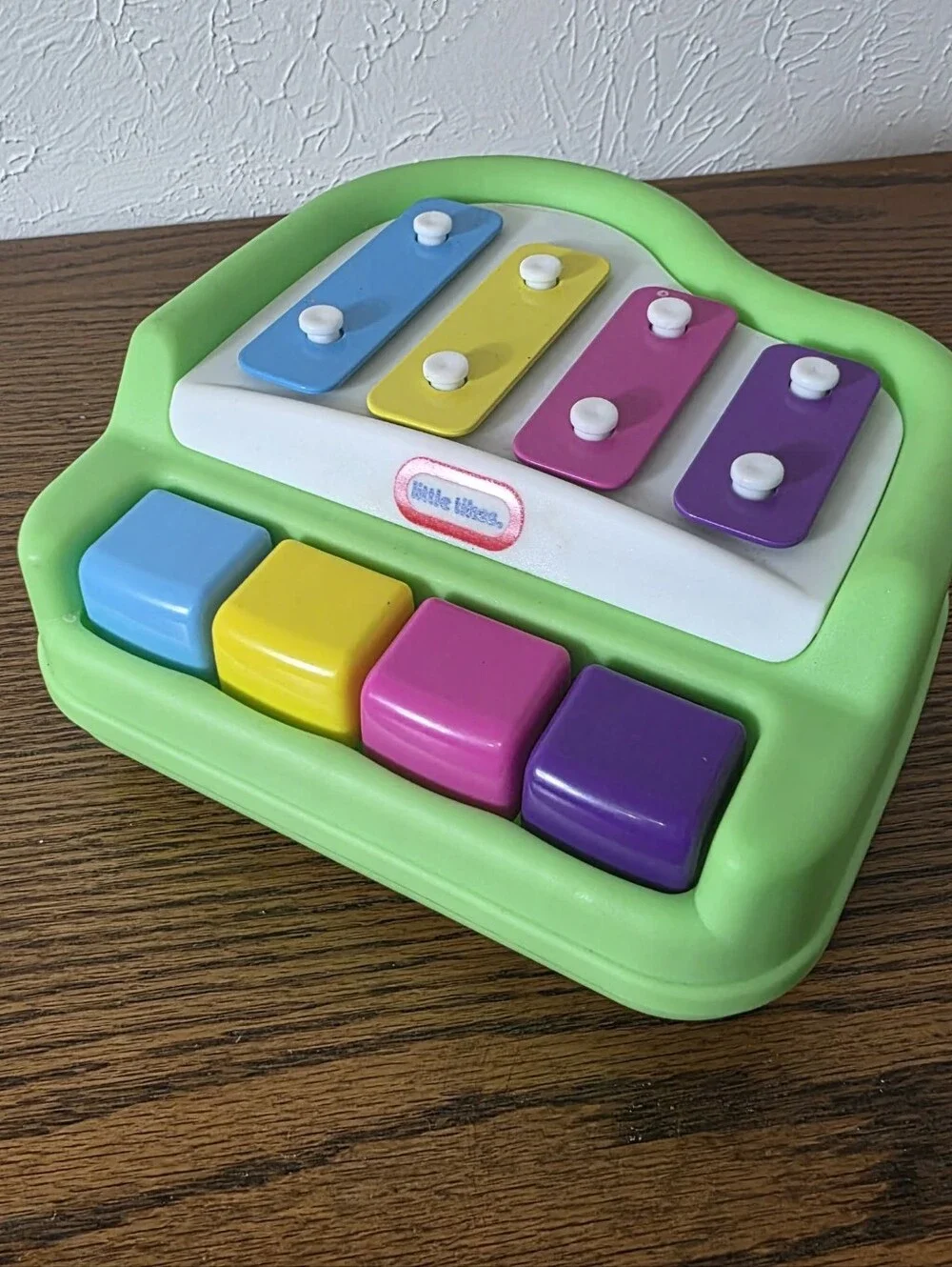 Little Tikes Tap A Tune Piano Xylophone Music Pastel Keys Green Grand Style