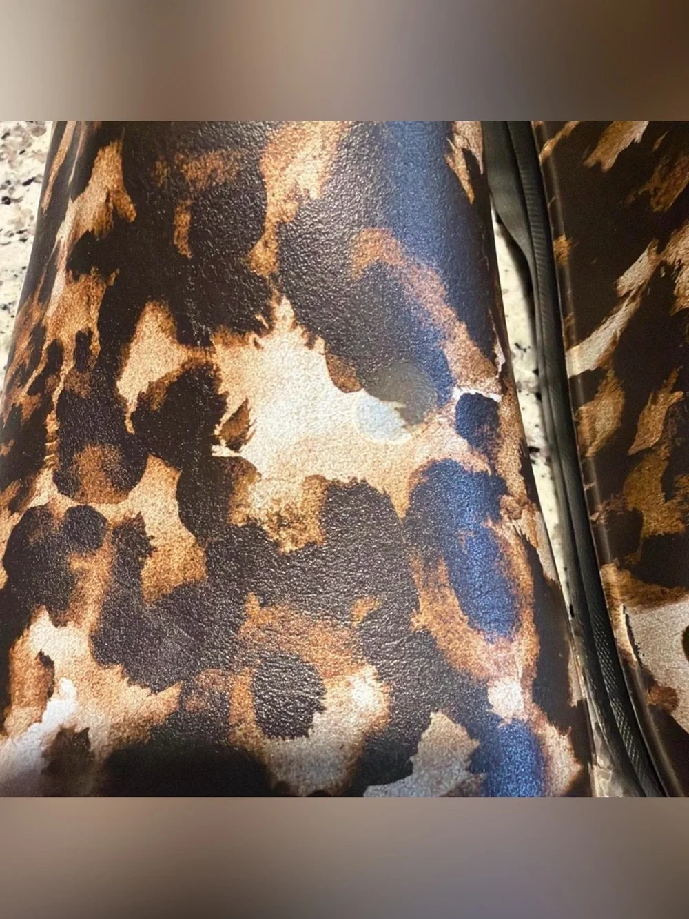 Totes Leopard Print Slip-On Clog - Brown