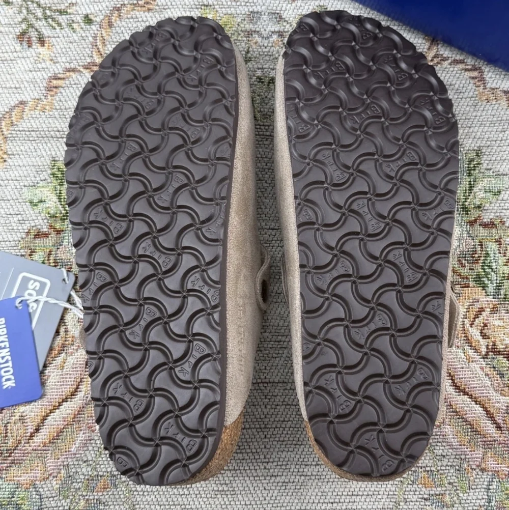 Birkenstock color grey beige