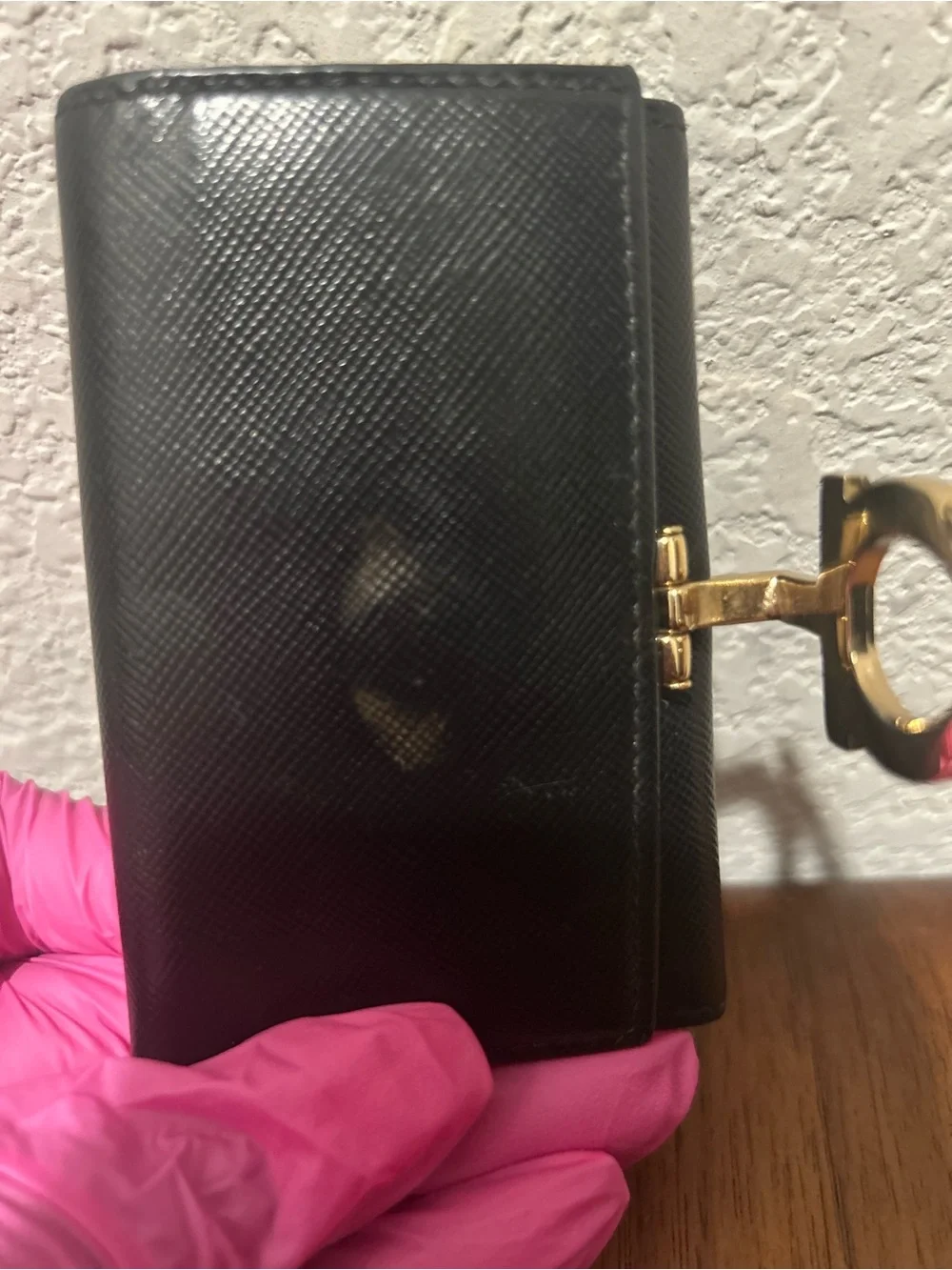 Salvatore Ferragamo compact leather