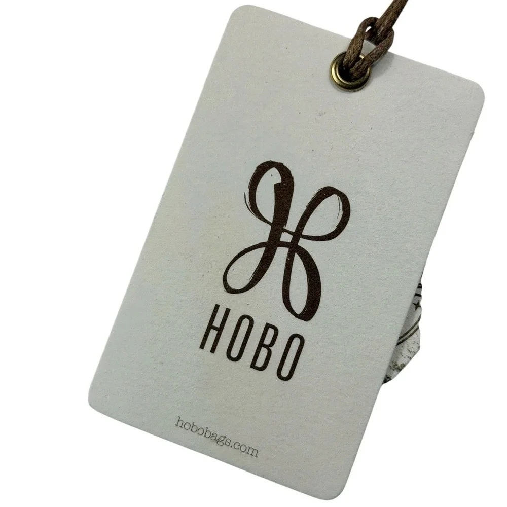 HOBO Wisp Leather Tassel Keychain Cardinal Red Bag Charm VI-34001CARD NEW