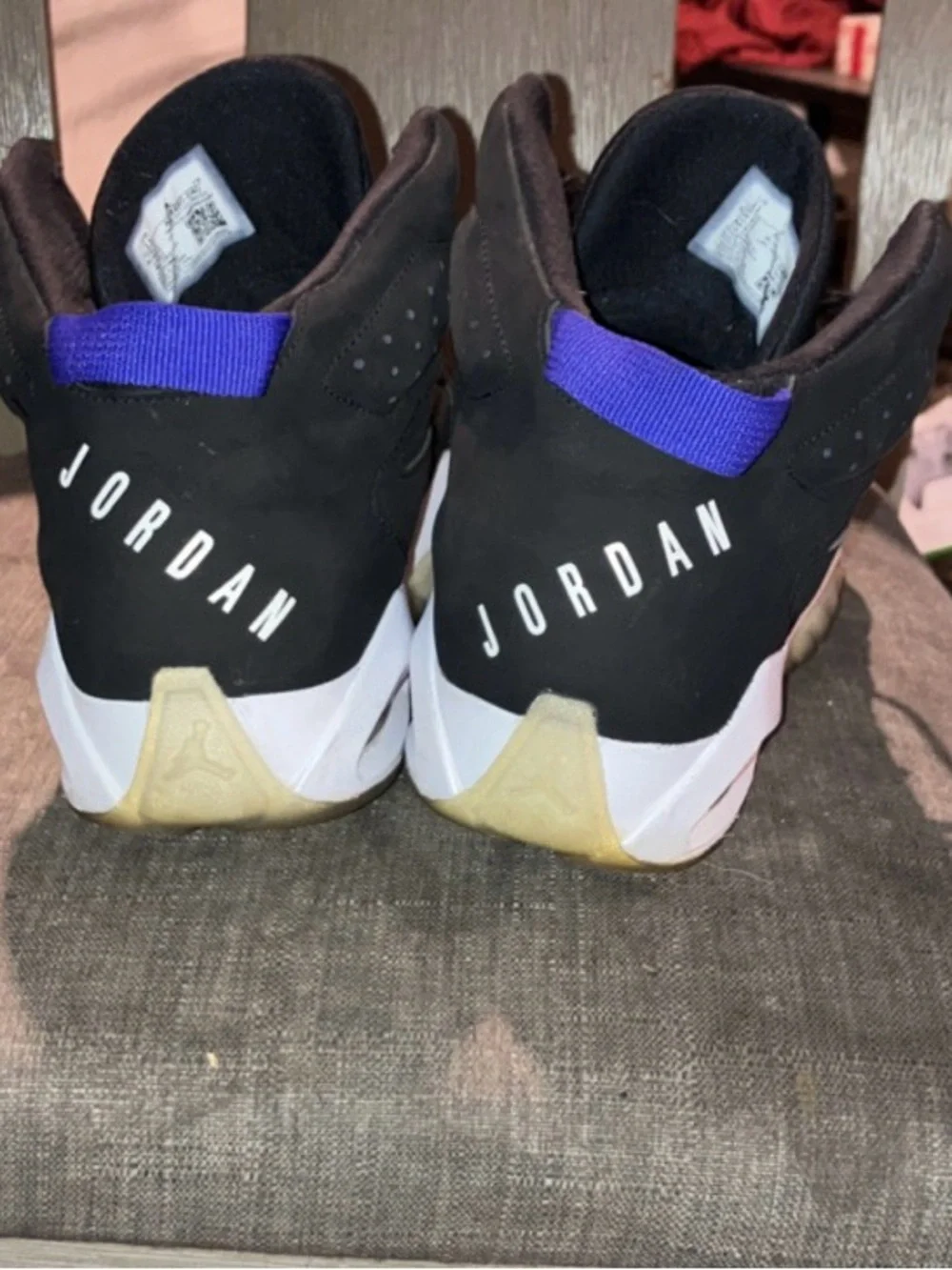 Jordan worn but
