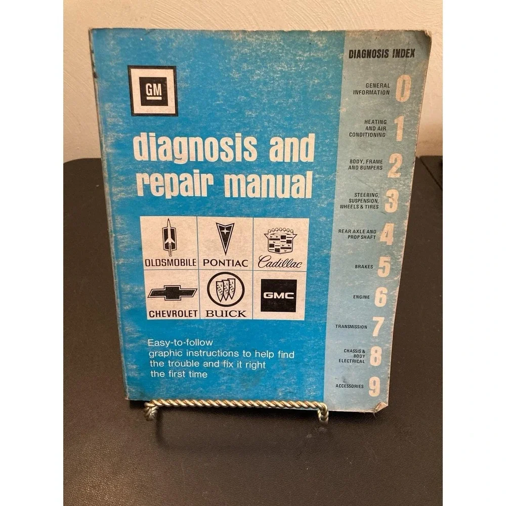 1977 GM Diagnosis and Repair Manual - GM Dealership