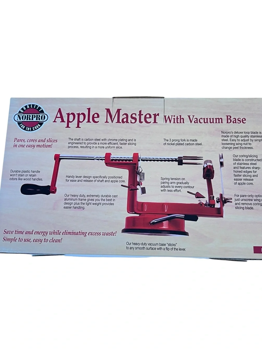 Norpro Apple Master with Vacuum Base