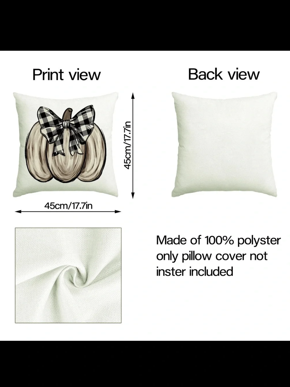 N/A linen pillow