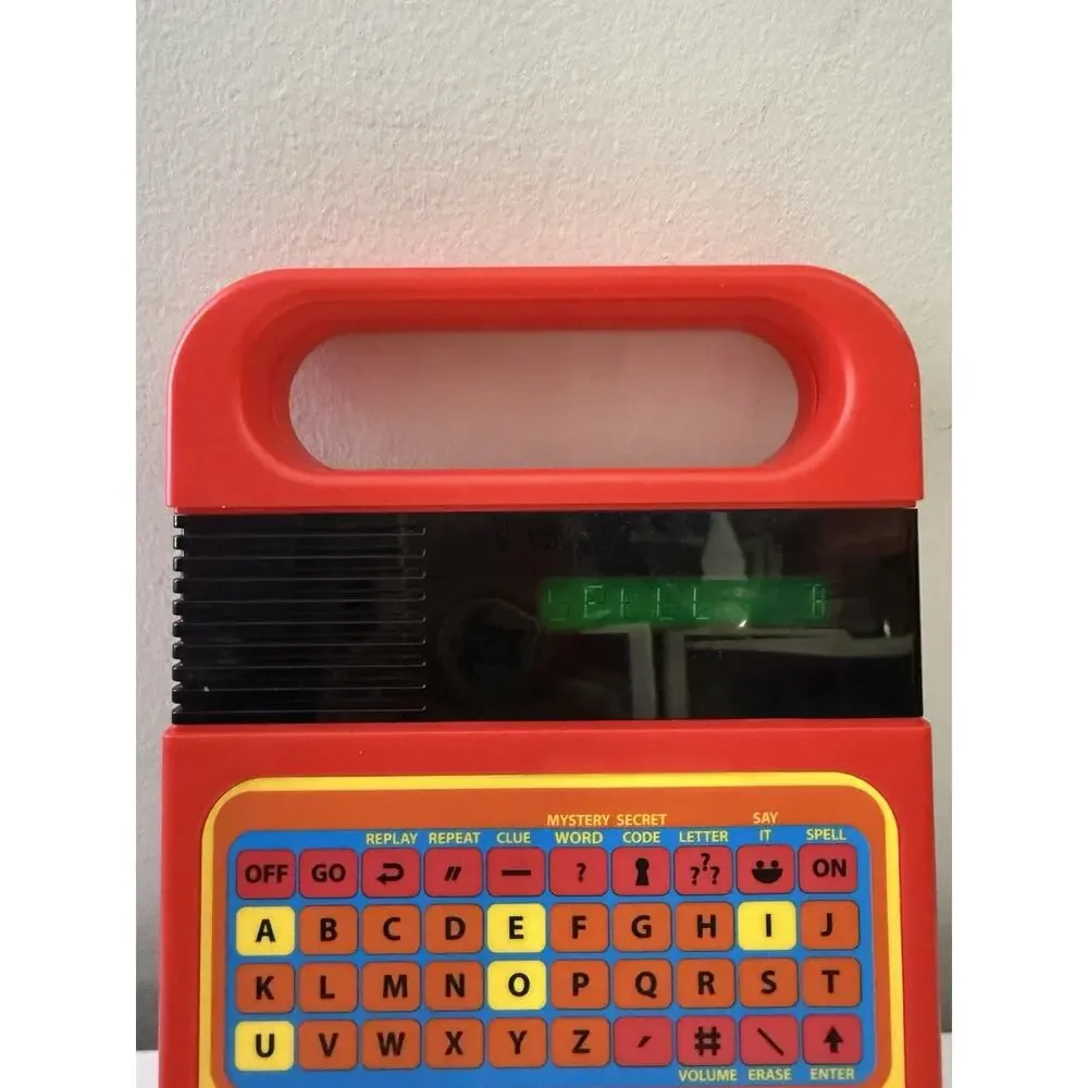 Kahootz Speak & Spell #09624 – Classic Vtg Electronic Learning Toy, Tested Works