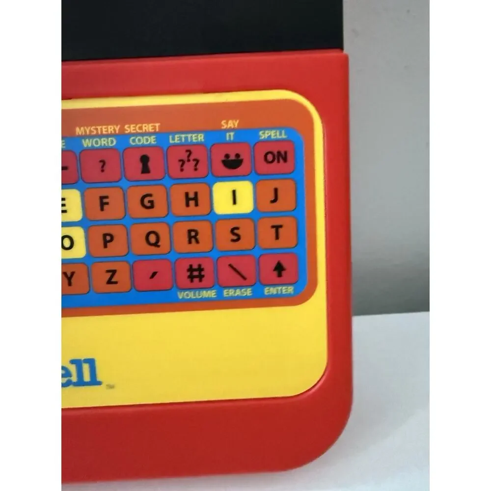 Kahootz Speak & Spell #09624 – Classic Vtg Electronic Learning Toy, Tested Works