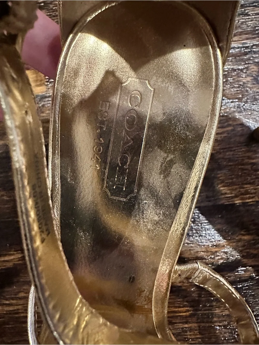 Coach chic sandals