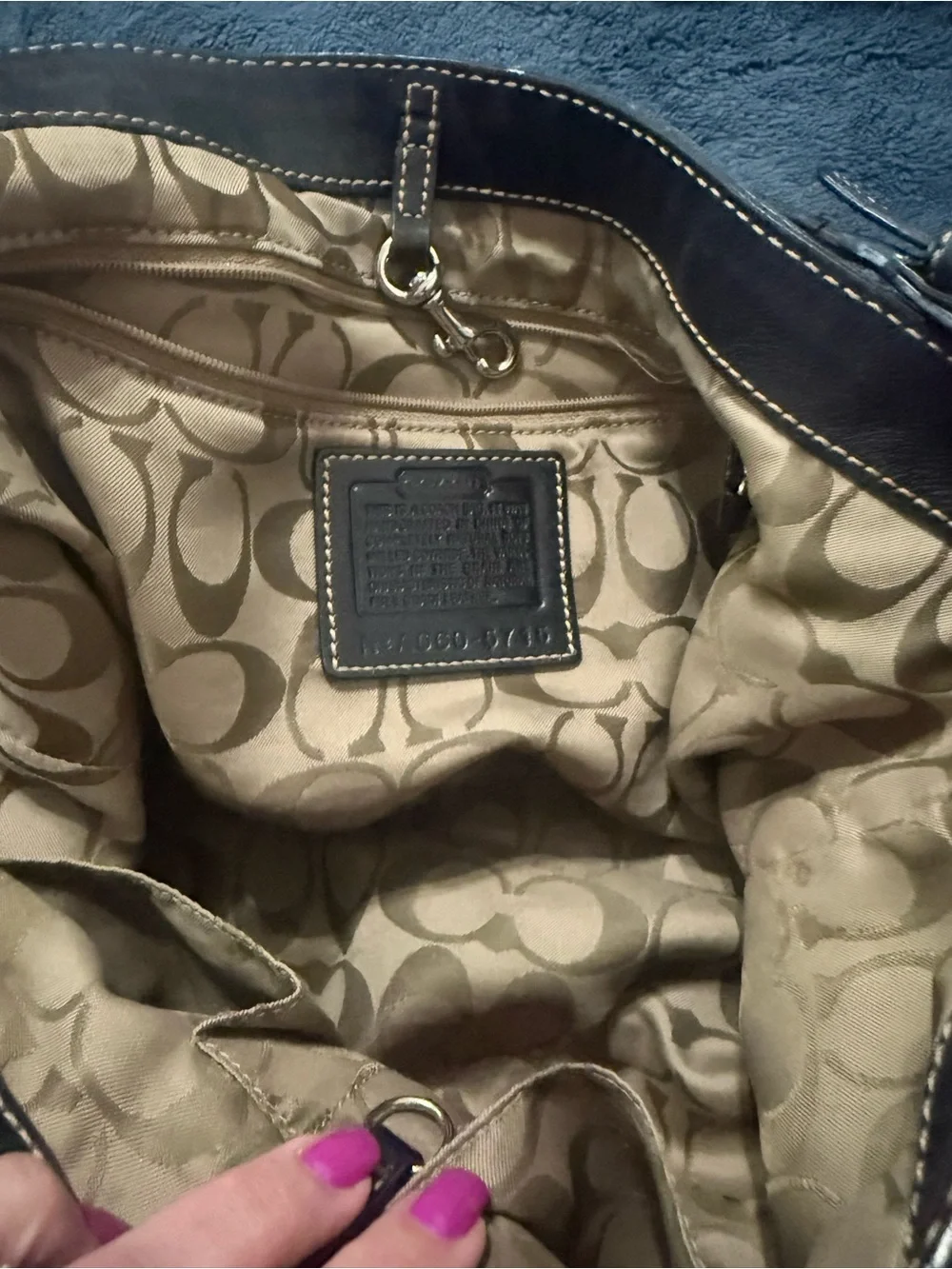 Coach messenger bag