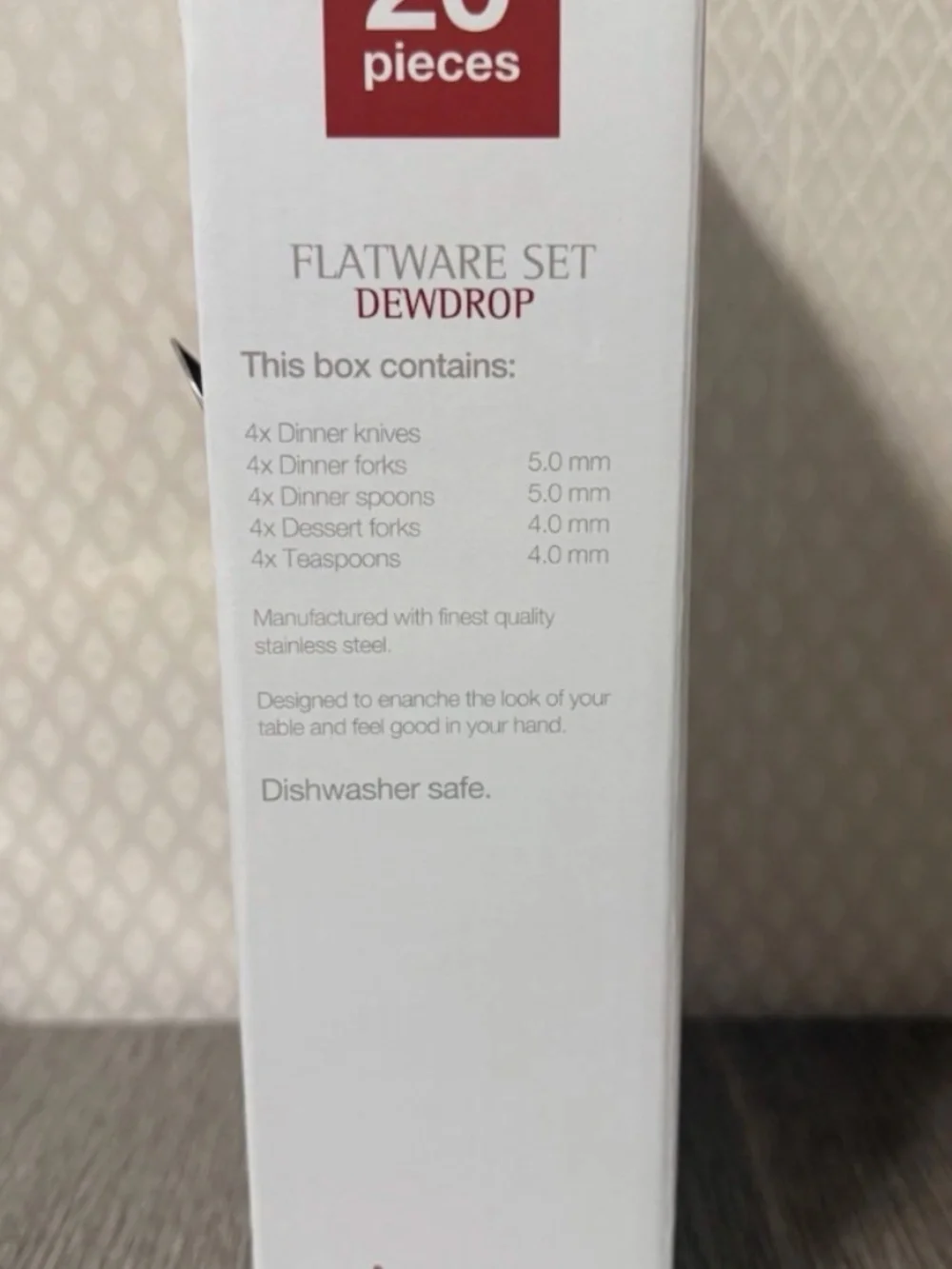 Brandani dewdrop flatware
