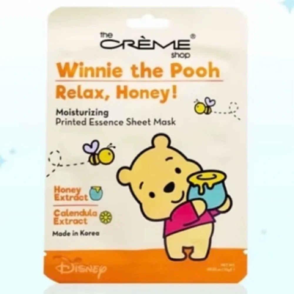 6 Skincare Masks The Crème Shop Winnie the Pooh Relax, Honey! Disney-