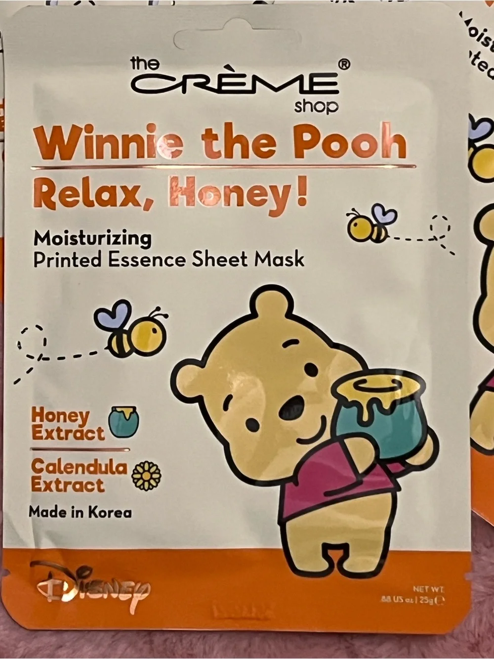 6 Skincare Masks The Crème Shop Winnie the Pooh Relax, Honey! Disney-