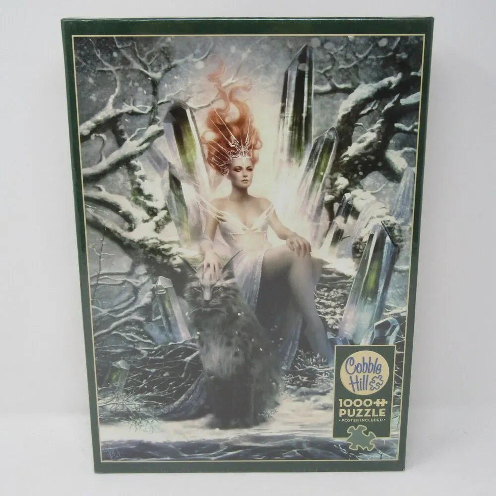 Cobble Hill Ice Queen Jigsaw Puzzle 1000+ Pieces Fantasy Art New Sealed