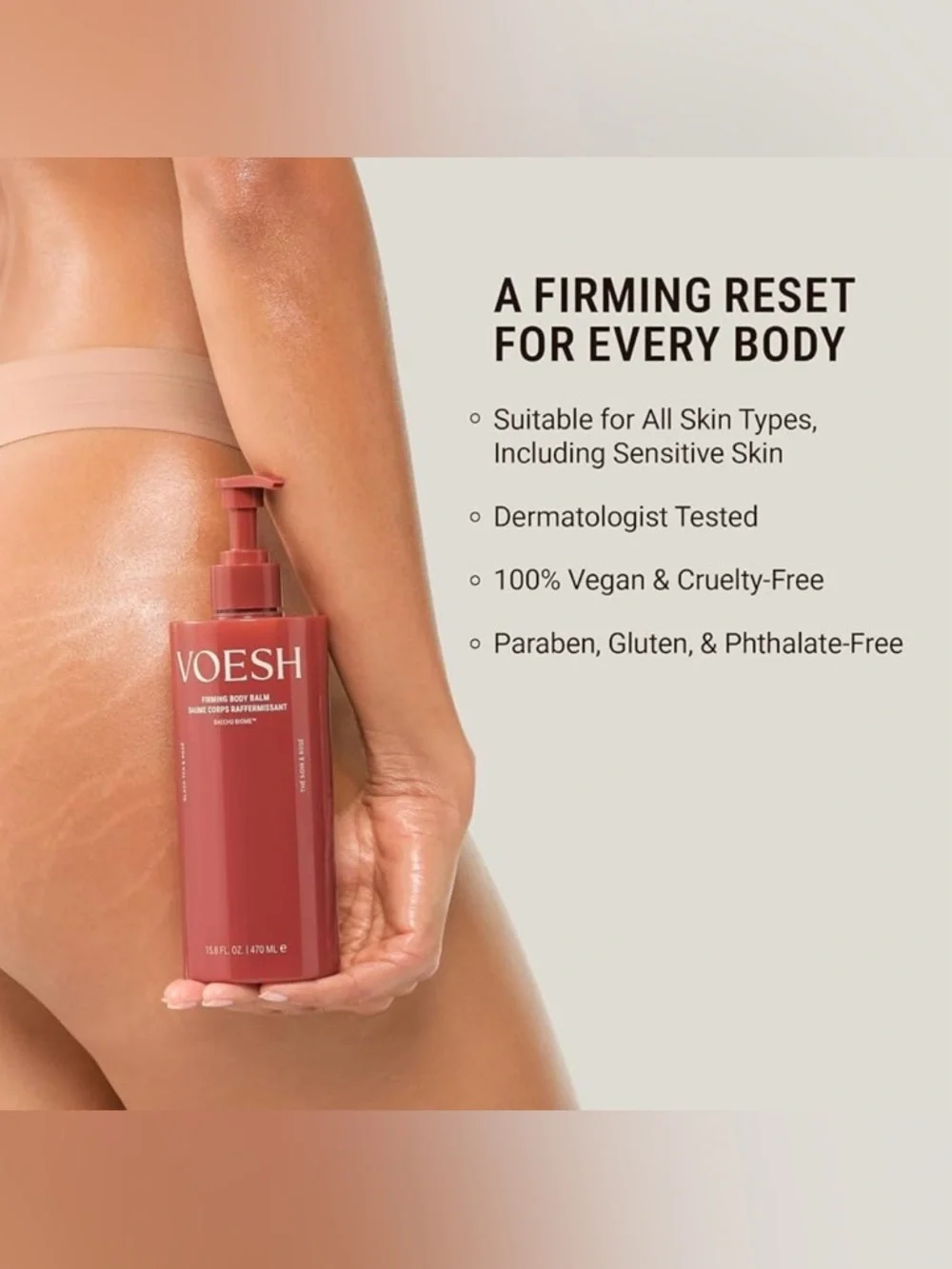 VOESH Fig & Amber Firming Body Balm