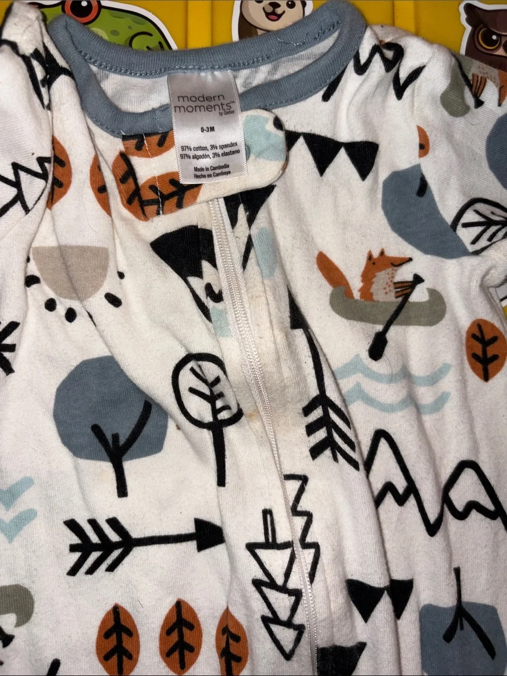 Modern Moments Baby Sleeper w Zipper