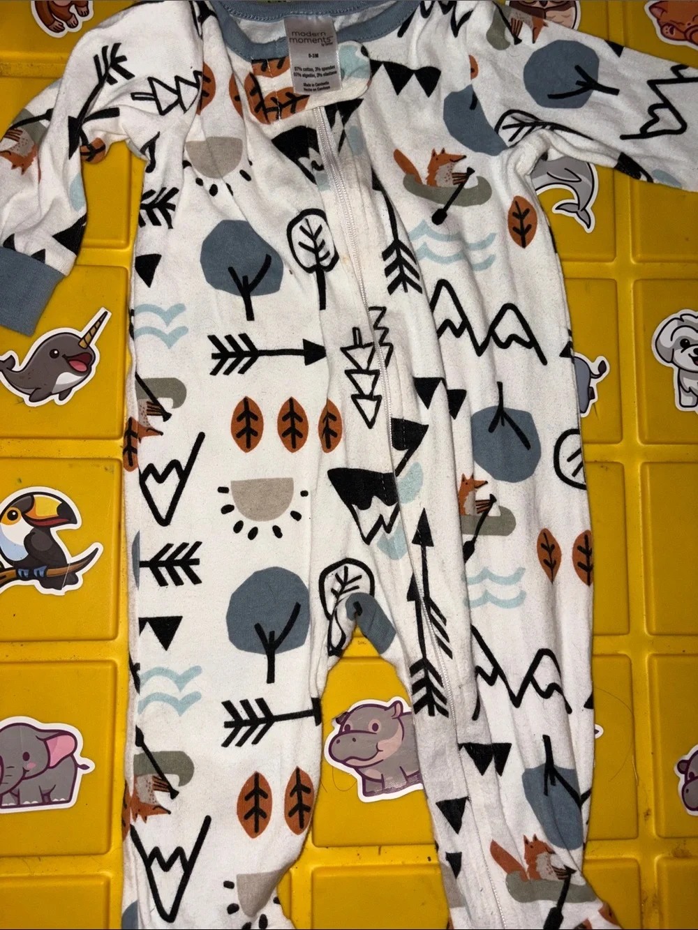 Modern Moments Baby Sleeper w Zipper