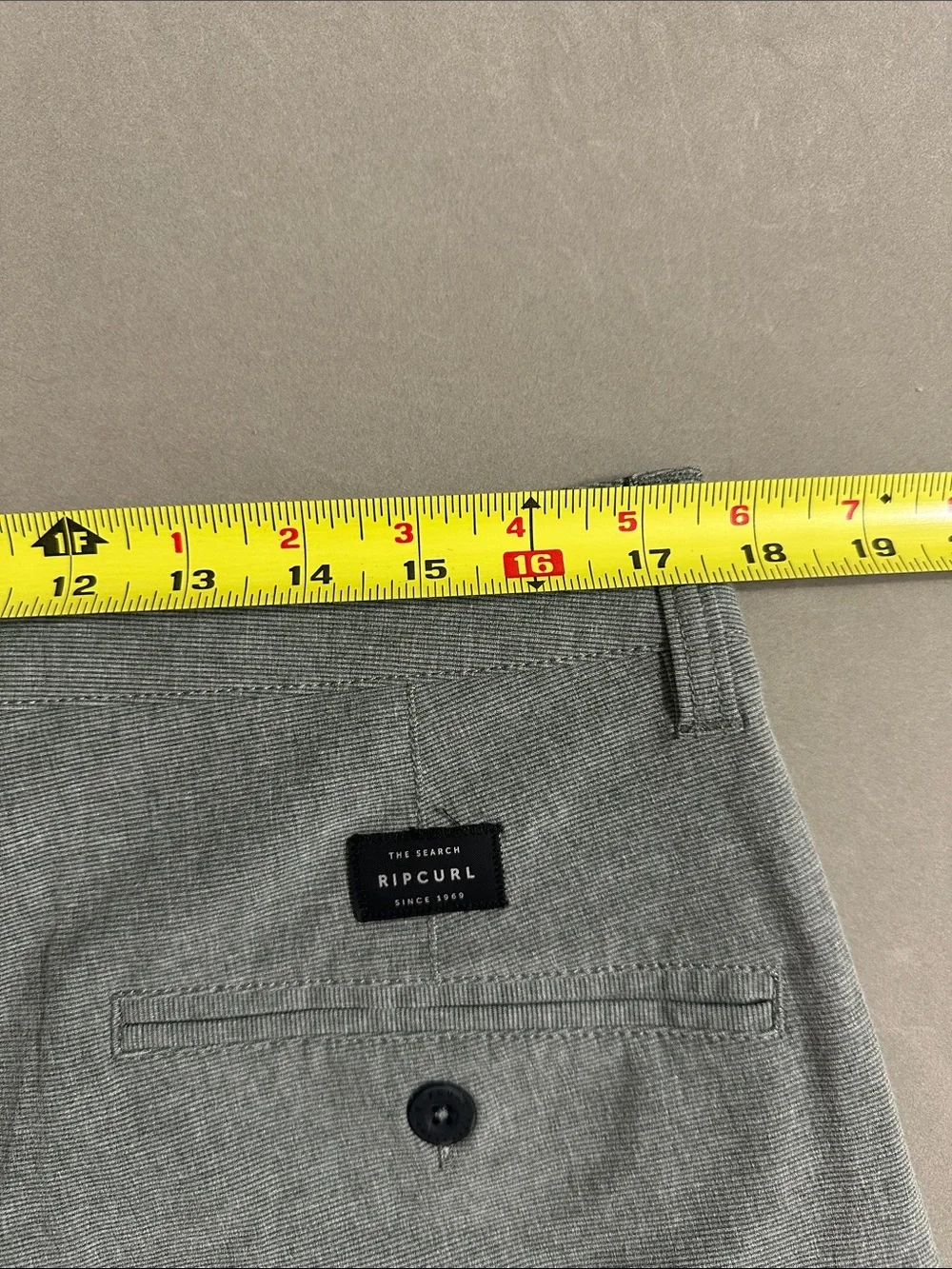 Ripcurl Light Gray Men’s Hybrid Shorts 34