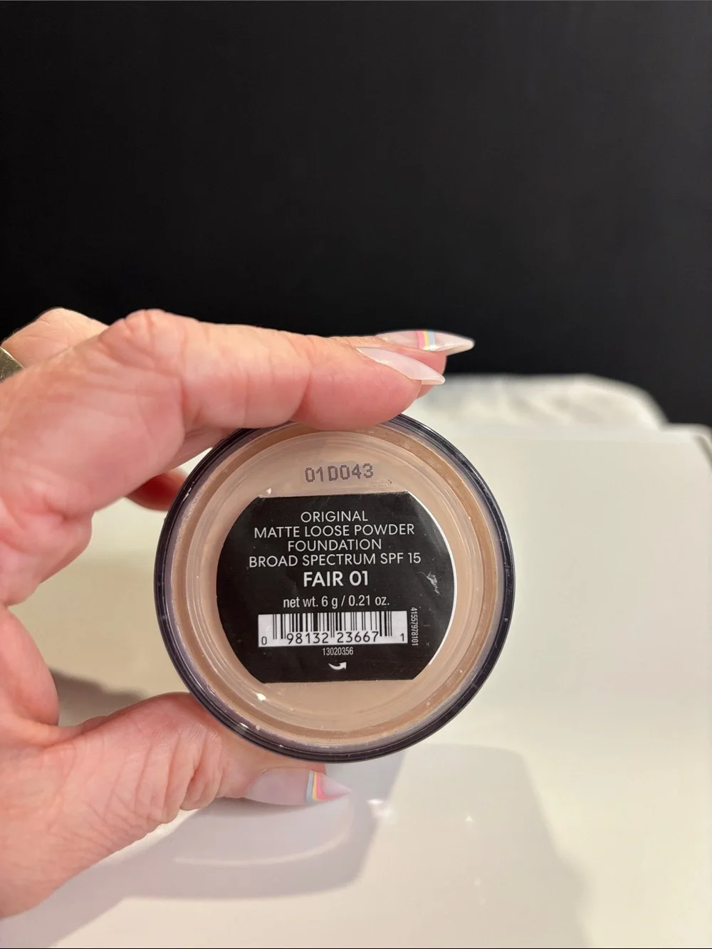 bareMinerals Matte Finishing Powder - fair 01